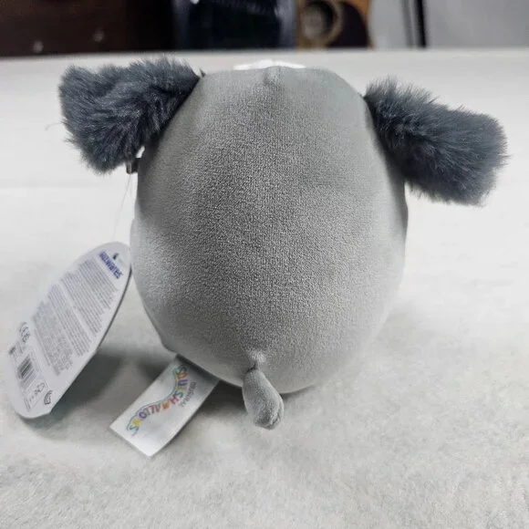 NWT Squishmallows Malu 5 inches Grey Shih Tzu Dog plush - Picture 2 of 2